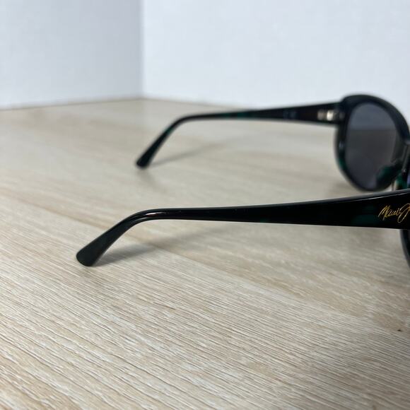 Maui Jim Pikake MJ-290-15E Sunglasses FRAMES ONLY Dark Tortoise Green 61-15-135 main image 11